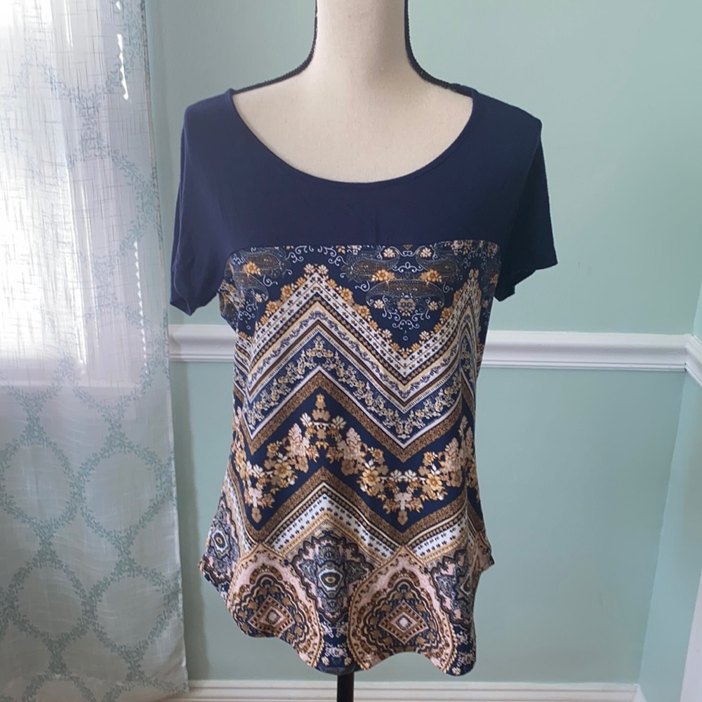 Expresso short sleeve top Size Small